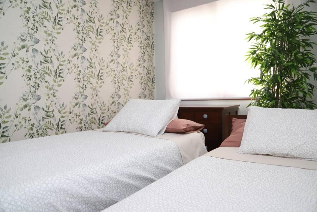 Ferienwohnung Primera Linea De Playa Rias Baixas, Moaña Exterior foto