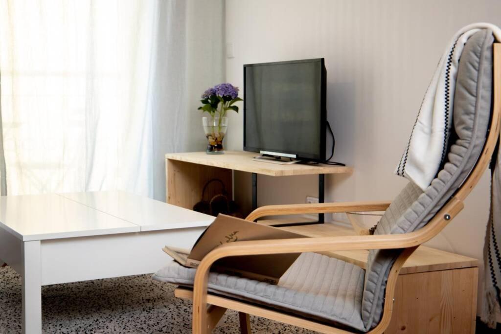 Ferienwohnung Primera Linea De Playa Rias Baixas, Moaña Exterior foto