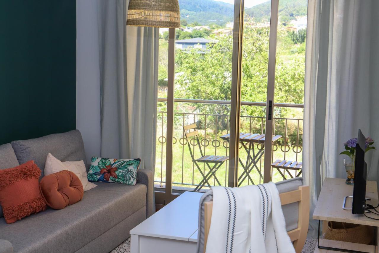 Ferienwohnung Primera Linea De Playa Rias Baixas, Moaña Exterior foto